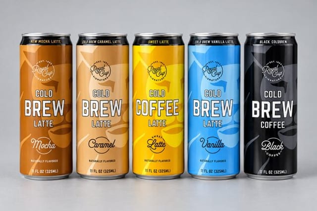 COLD BREW CAN.