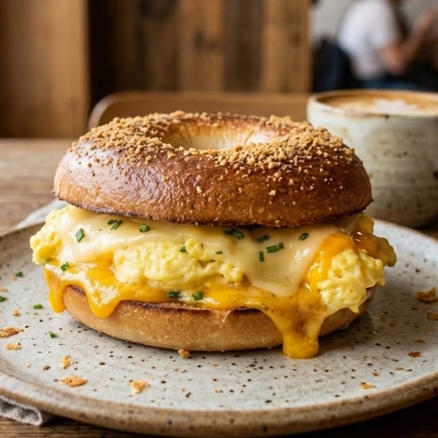Breakfast Sandwich No Meat.