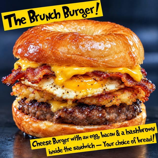 Brunch Burger.